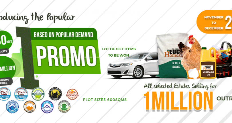 EUC Homes 1 Promo…1m naira per Plot